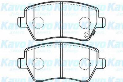 KAVO PARTS bp8526 -  Комплект тормозных колодок, дисковый тормоз